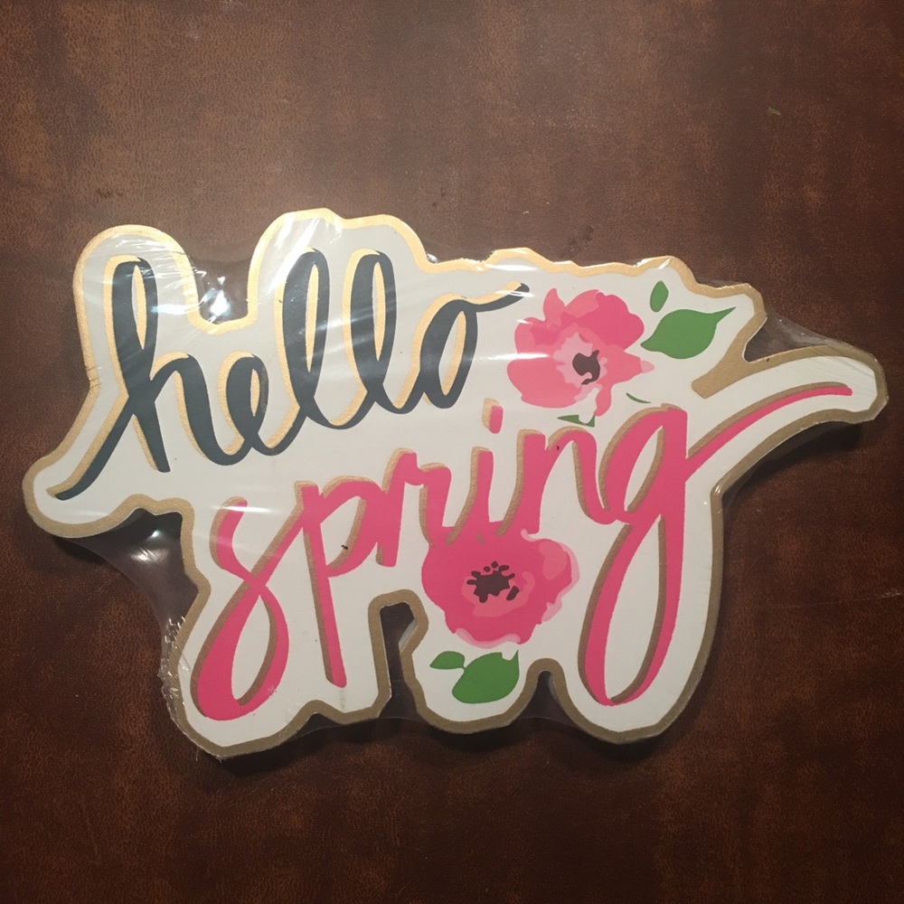 Mother’s Day gift NWT Hello Spring Desk Decoration